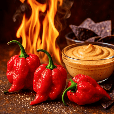 Smokin' Hot! Reaper Pepper Dip & Spread Mix, Case of 24 Packets