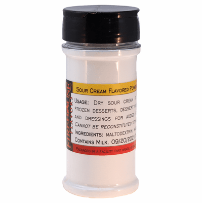 Sour Cream Flavored Powder in a Large Spice Jar (3.53 oz.)