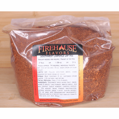 Southwest Chipotle Dip Mix & Spread Mix, 5 Pound Bulk Bag