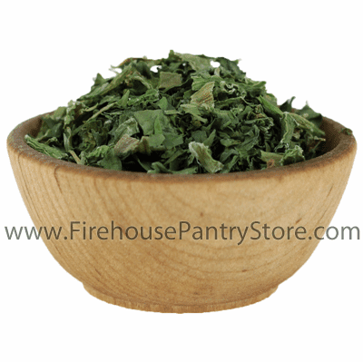 Spinach Flakes, Dried, 20 Pound Bulk Case (Special Order)