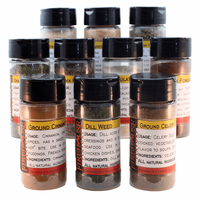 Starter Kitchen Staples Spice Sampler (10 Varieties)