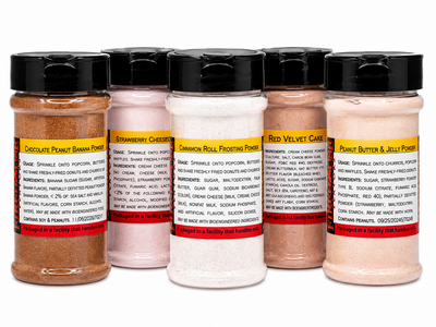 Sweet Popcorn & Snack Seasoning Powders