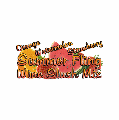 Sweet Summer Fling Wine Slush Mix, 10 Pound Bulk Bag