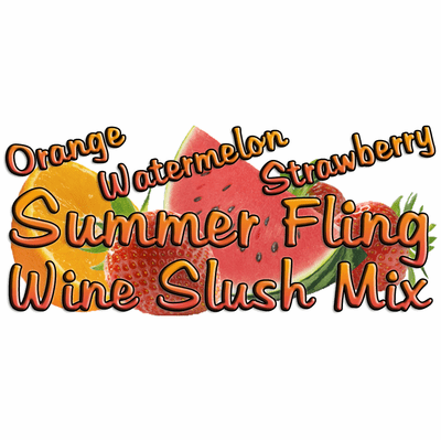 Sweet Summer Fling Wine Slush Mix, Case of 24 Packages