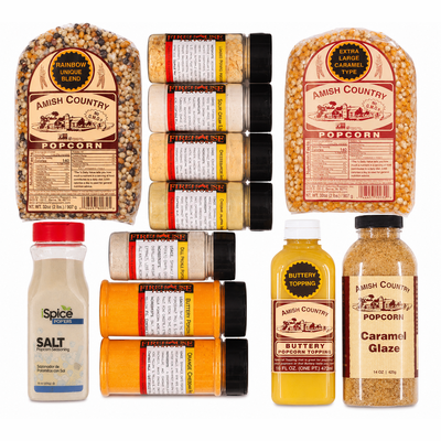 Ultimate Popcorn & Seasoning Gift Collection (12 Varieties)