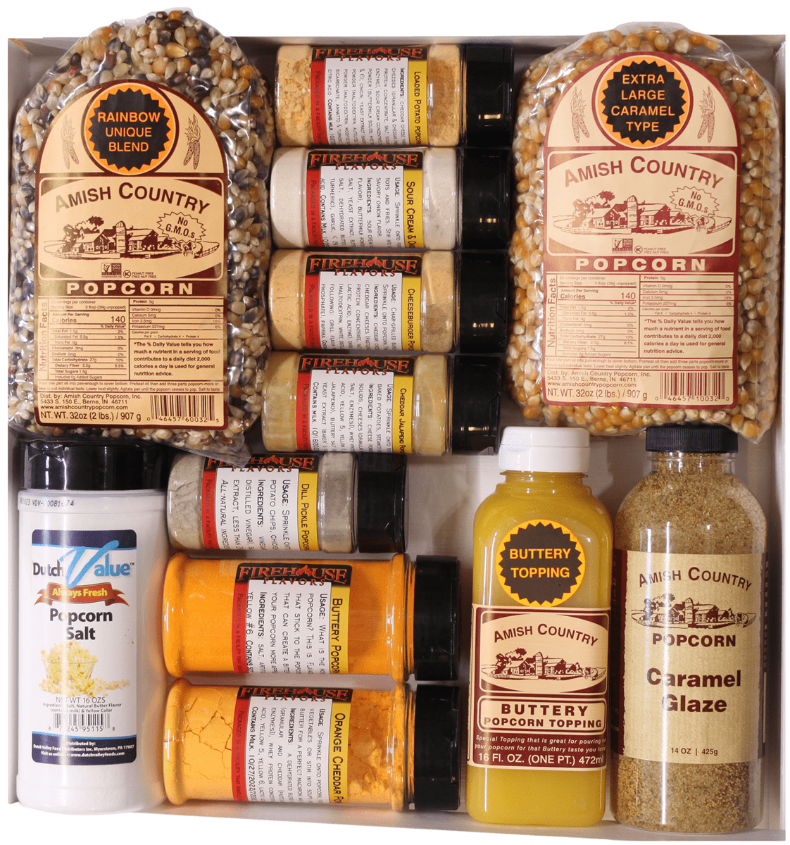 Gourmet Popcorn Flavor Sprinkles Collection by Firehouse Flavors