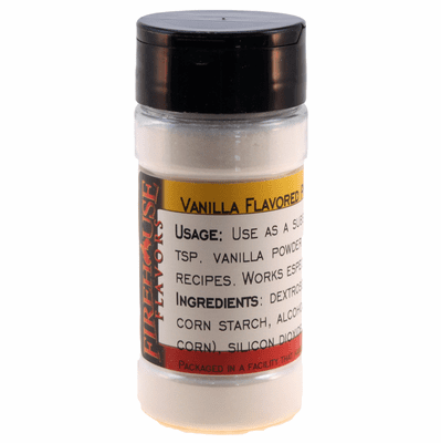 Vanilla Flavored Powder in a Spice Jar (2.47 oz.)