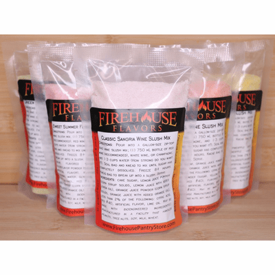 Wine Slush Mix Sampler Pack, Pick 5 Flavors