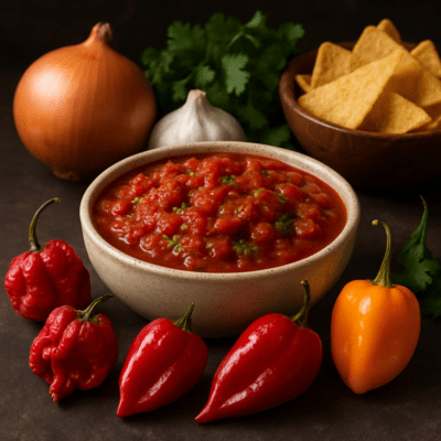 XXX Trinidad Scorpion Salsa, Dip, and Spread Mix, 1 Packet