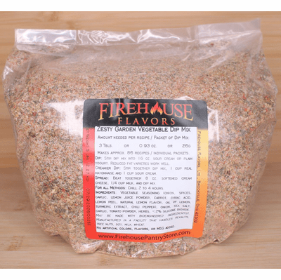 Zesty Garden Vegetable Dip & Spread Mix, 5 Pound Bulk Bag