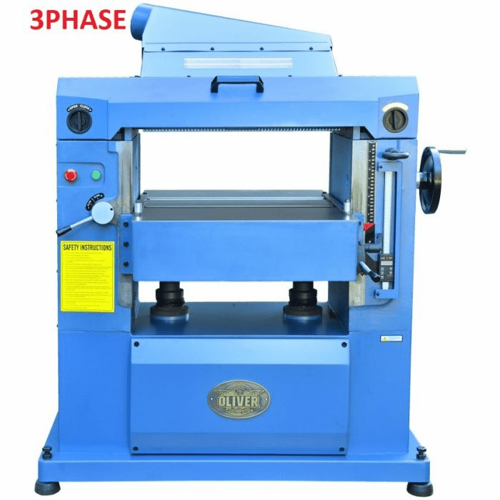  22" Planer w/Oliver HCX Helical Cutterhead - 4455.103T - 10HP, 3PH