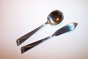AMCREST IRIS 2-piece set, Master Butter Knife & Sugar Spoon