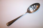 OUT OF STOCK Gorham Americraft ETHAN ALLEN Pierced Serving Spoon