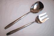 OUT OF STOCK International Stainless Deluxe TODAY 2-piece Salad Serving Set