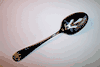 Mikasa WATER LILY Stainless Pierced Serving Spoon