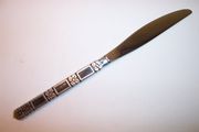 Oneida Community MADRID Black Accent Dinner Knife