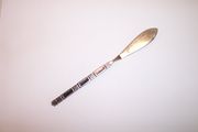 Oneida Community MADRID Black Accent Master Butter Knife