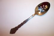OUT OF STOCK Oneida Community SATINIQUE (Newer) Pierced Serving Spoon