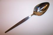 Oneida Community Vintage SATINIQUE Pierced Serving Spoon