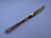 Oneida Deluxe FLORAL BOUQUET Dinner Knife, Hollow Handle