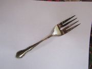 Oneida Distinction Deluxe MANSION HALL Meat Serving Fork