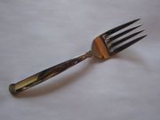 Oneida RATTAN Meat Serving Fork