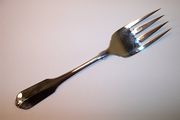 Oneida Rogers Deluxe GLORIA / MONTCLAIR Meat Serving Fork