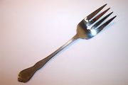 Oneida SSS TRINITY Meat Serving Fork