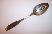 Oneida Community PAUL REVERE Pierced Serving Spoon