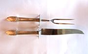 Rogers Bros 1847 FIRST LOVE Large 2-piece Carving Set