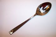 Rogers ALLISON / DENMARK Pierced Serving Spoon