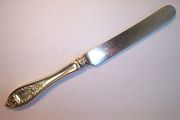 OUT OF STOCK Rogers Bros 1847 OLD COLONY Dinner Knife Plate Blade, w/bolster 10 1/8"