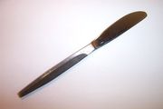 Mar-Crest EBONY ELEGANCE Stainless Japan BLACK & STARS (5 stars) Dinner Knife