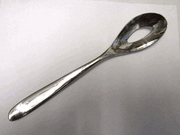 Studio William OLIVE - HAZEL Pierced Serving Spoon (One Hole)