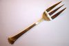 Towle GOLD TIARA Meat Serving Fork