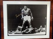 MUHAMMED  ALI* *HOF*  16x20 Custom Framed photo