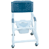 Shower Chair Flared Stability Base & Square Pail