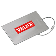 Steel Luggage Tag