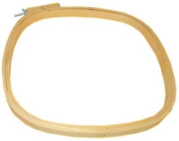 16" Wooden Square Quilting Hoop