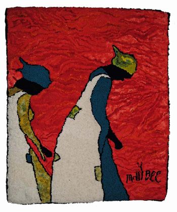 Women Cotton Pickers - Pattern only or Complete Rug Hooking Kit