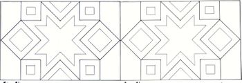 Big Star Runner - Large by Bea Brock - Pattern Only Big Star Runner - Large by Bea Brock - Pattern Only