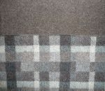 Brown/Grey Plaid and Chocolate Tweed Pairing