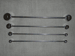 SOLD - Complete Set of 8 Dye Spoons-Used/New Condition
