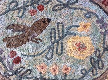 Dove's Song by Marijo Taylor - PATTERN and Complete Rug Hooking Kit - Free US Shipping
