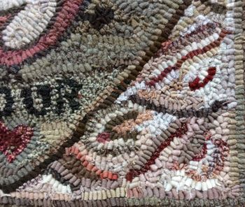 Follow Your Heart by Marijo Taylor - PATTERN and Complete Rug Hooking Kit - Free US Shipping Follow Your Heart by Marijo Taylor - PATTERN and Complete Rug Hooking Kit - Free US Shipping