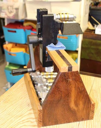 NEW!  Handcrafted Wood Cutter Stand
