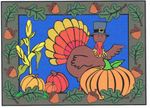 Happy Fall by Shelly Atkinson - Pattern Only or Complete Rug Hooking Kit