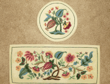Hooked Rugs - Matched Set of Two