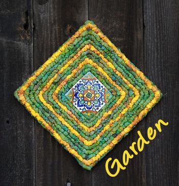 Locker Hooking Starter Kit by Theresa Pulido "Garden"