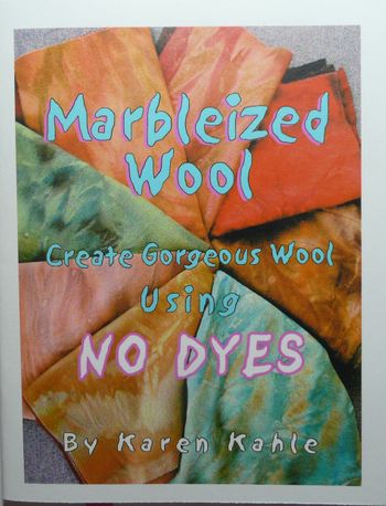 Marbleized Wool by Karen Kahle
